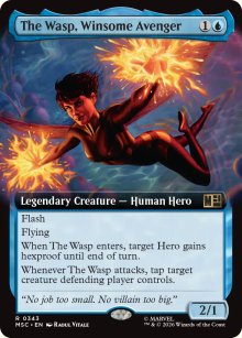 The Wasp, Winsome Avenger 2 - Marvel Super Heroes Commander Decks