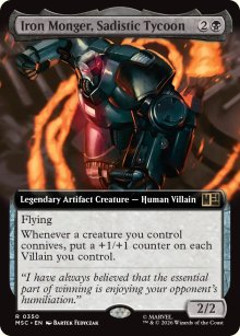 Iron Monger, Sadistic Tycoon 2 - Marvel Super Heroes Commander Decks