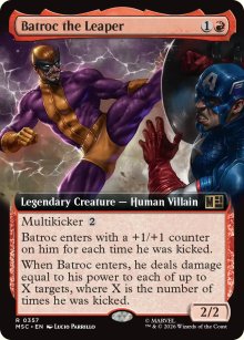 Batroc the Leaper 2 - Marvel Super Heroes Commander Decks