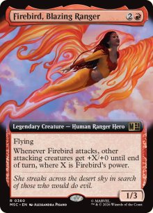 Firebird, Blazing Ranger 2 - Marvel Super Heroes Commander Decks