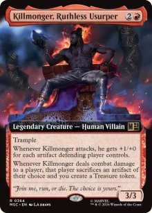 Killmonger, Ruthless Usurper 2 - Marvel Super Heroes Commander Decks
