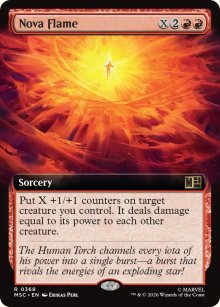 Nova Flame 2 - Marvel Super Heroes Commander Decks