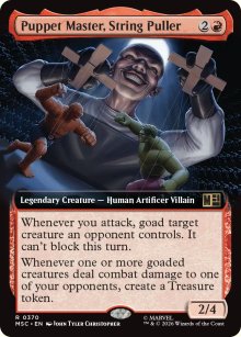 Puppet Master, String Puller 2 - Marvel Super Heroes Commander Decks
