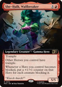 She-Hulk, Wallbreaker 2 - Marvel Super Heroes Commander Decks