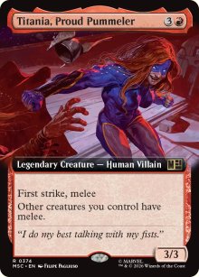 Titania, Proud Pummeler 2 - Marvel Super Heroes Commander Decks