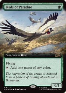 Birds of Paradise 2 - Marvel Super Heroes Commander Decks