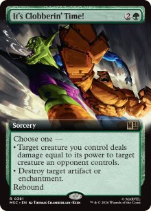 It's Clobberin' Time! 2 - Marvel Super Heroes Commander Decks