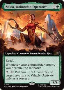 Nakia, Wakandan Operative 2 - Marvel Super Heroes Commander Decks