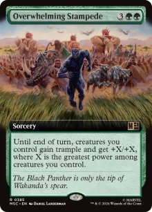 Overwhelming Stampede 2 - Marvel Super Heroes Commander Decks