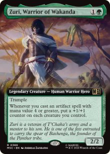 Zuri, Warrior of Wakanda 2 - Marvel Super Heroes Commander Decks