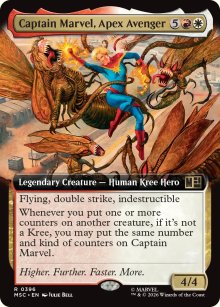 Captain Marvel, Apex Avenger 2 - Marvel Super Heroes Commander Decks