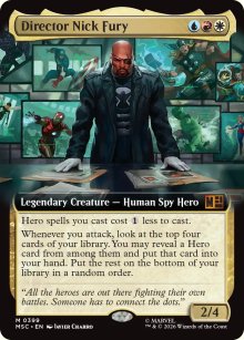 Director Nick Fury 2 - Marvel Super Heroes Commander Decks
