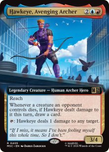 Hawkeye, Avenging Archer 2 - Marvel Super Heroes Commander Decks