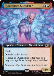 Quicksilver, Speedster 2 - Marvel Super Heroes Commander Decks