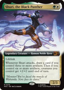 Shuri, the Black Panther 2 - Marvel Super Heroes Commander Decks