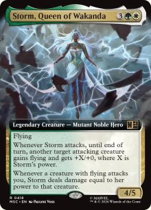 Storm, Queen of Wakanda 2 - Marvel Super Heroes Commander Decks