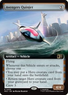 Avengers Quinjet 2 - Marvel Super Heroes Commander Decks