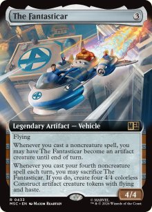 The Fantasticar 2 - Marvel Super Heroes Commander Decks