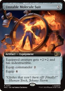 Unstable Molecule Suit 2 - Marvel Super Heroes Commander Decks