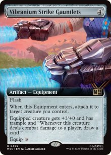 Vibranium Strike Gauntlets 2 - Marvel Super Heroes Commander Decks