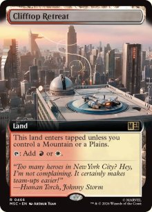 Clifftop Retreat 2 - Marvel Super Heroes Commander Decks