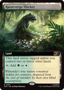 Razorverge Thicket 2 - Marvel Super Heroes Commander Decks