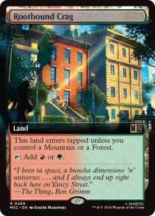 Rootbound Crag 2 - Marvel Super Heroes Commander Decks