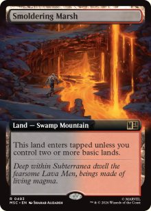 Smoldering Marsh 2 - Marvel Super Heroes Commander Decks
