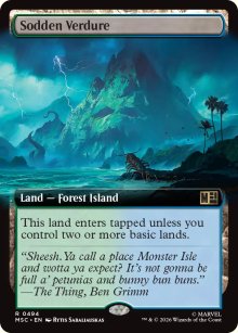 Sodden Verdure 2 - Marvel Super Heroes Commander Decks