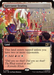 Spectator Seating 2 - Marvel Super Heroes Commander Decks