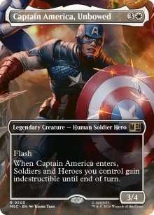 Captain America, Unbowed - Marvel Super Heroes Commander Decks