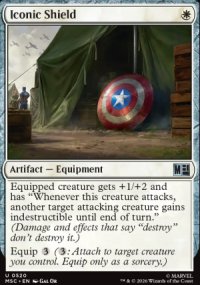Iconic Shield - Marvel Super Heroes Commander Decks
