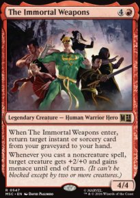 The Immortal Weapons - Marvel Super Heroes Commander Decks