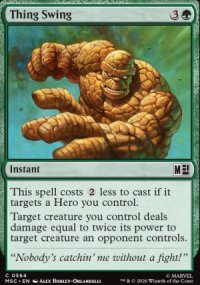 Thing Swing - Marvel Super Heroes Commander Decks