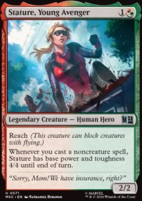 Stature, Young Avenger - Marvel Super Heroes Commander Decks