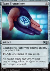 Team Transmitter - Marvel Super Heroes Commander Decks