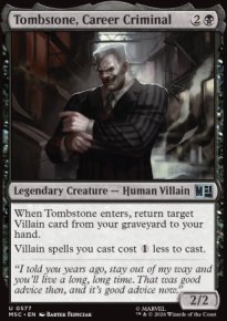 Tombstone, Career Criminal 2 - Marvel Super Heroes Commander Decks