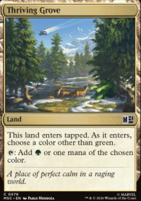 Thriving Grove - Marvel Super Heroes Commander Decks