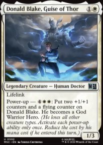 Donald Blake, Guise of Thor - Marvel Super Heroes Commander Decks
