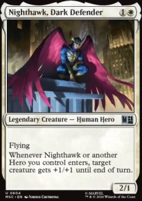 Nighthawk, Dark Defender - Marvel Super Heroes Commander Decks