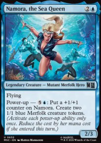 Namora, the Sea Queen - Marvel Super Heroes Commander Decks