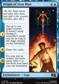 Origin of Iron Man - Marvel Super Heroes Commander Decks