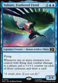Vulture, Feathered Fiend - Marvel Super Heroes Commander Decks