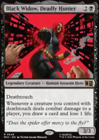 Black Widow, Deadly Hunter - Marvel Super Heroes Commander Decks
