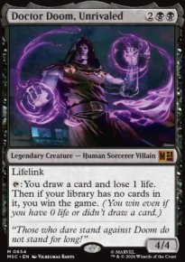 Doctor Doom, Unrivaled - Marvel Super Heroes Commander Decks