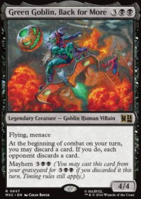 Green Goblin, Back for More - Marvel Super Heroes Commander Decks