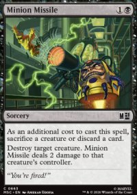 Minion Missile - Marvel Super Heroes Commander Decks