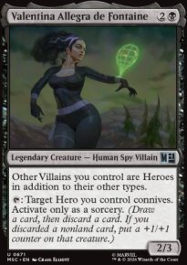 Valentina Allegra de Fontaine - Marvel Super Heroes Commander Decks