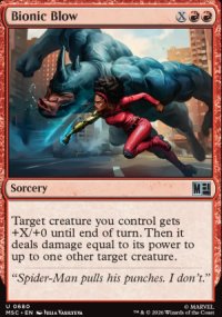 Bionic Blow - Marvel Super Heroes Commander Decks