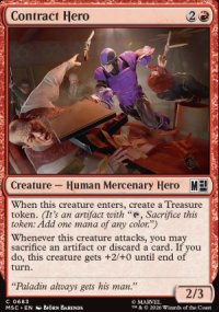 Contract Hero - Marvel Super Heroes Commander Decks